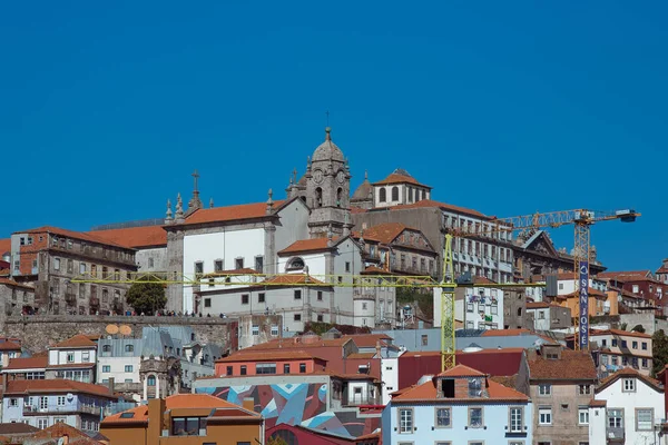 Vista Del Centro Histórico Oporto — Foto de Stock