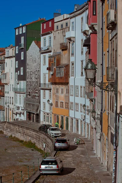 Casco Antiguo Oporto Cerca Estación Tren — Foto de Stock