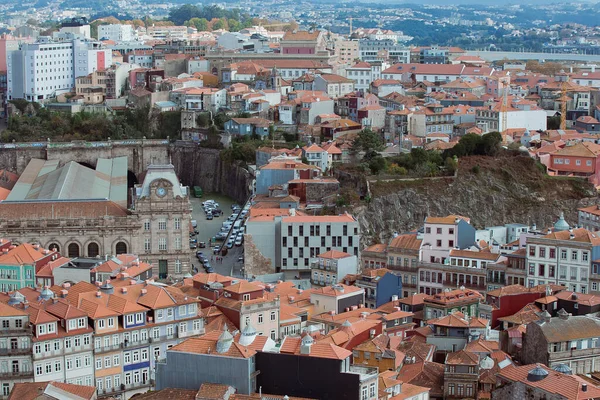 Las Calles Oporto Desde Cima Clerigos — Foto de Stock