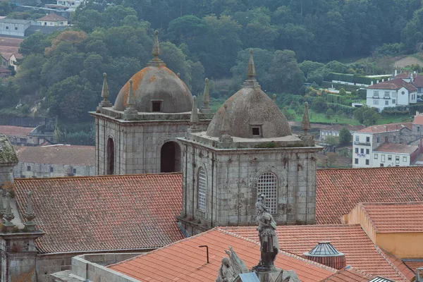 Techos Oporto Vista Desde Torre Clerigos — Foto de Stock