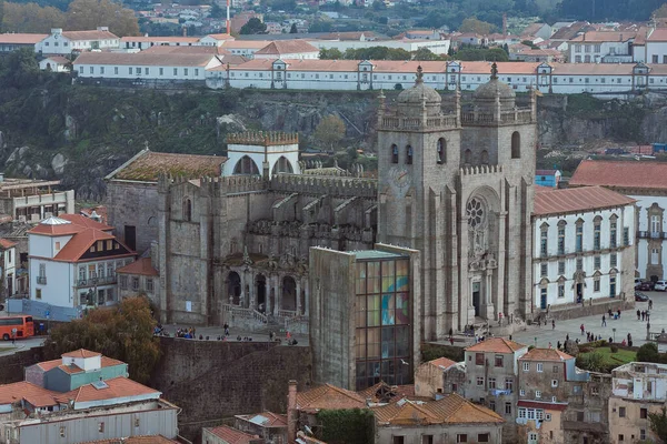 Gator Porto Från Fågelperspektiv — Stockfoto