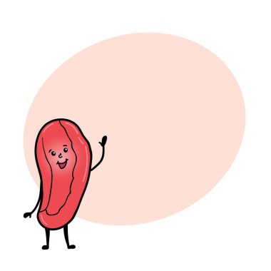 Komik insan dalak karakter metin için yer ile