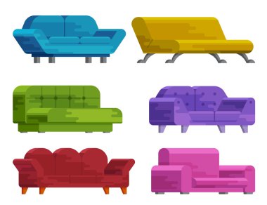 Koltuk takımı çizimi