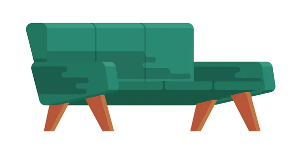 Illusztráció: kanapé — Stock Vector