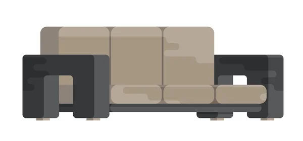 Illustration des Sofas — Stockvektor