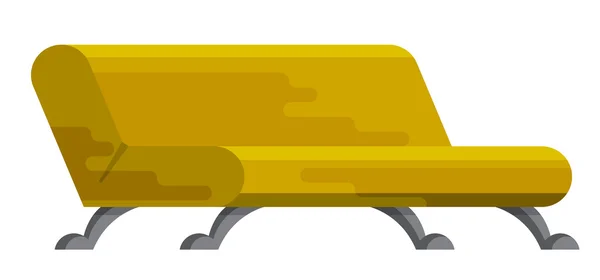 Illustrazione del divano — Vettoriale Stock