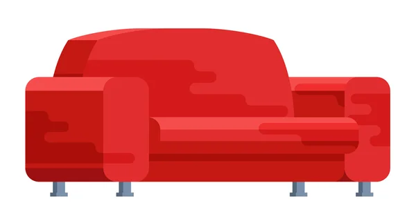 Иллюстрация дивана — стоковый вектор