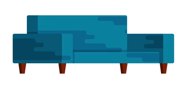 Illustration des Sofas — Stockvektor