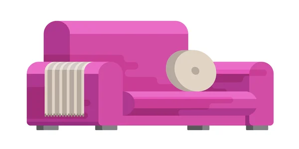 Ілюстрація диван — стоковий вектор