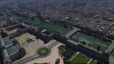 Paris havadan görünümü