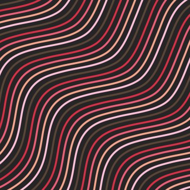 Soyut dalgaların renkli geometrik arka planı. R