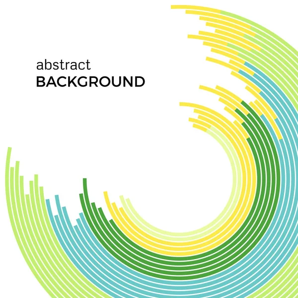 Abstract achtergrond met heldere regenboog kleurrijke lijnen — Stockvector