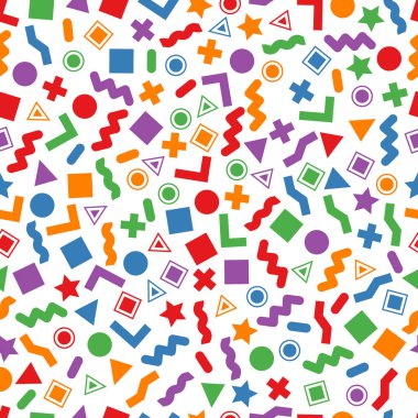 Doku ve kartpostal için sorunsuz ilkel geometrik desenler.