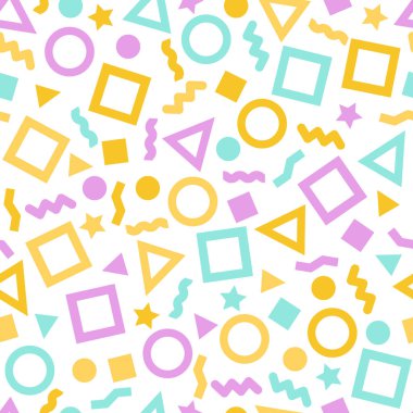 Doku ve kartpostal için sorunsuz ilkel geometrik desenler.