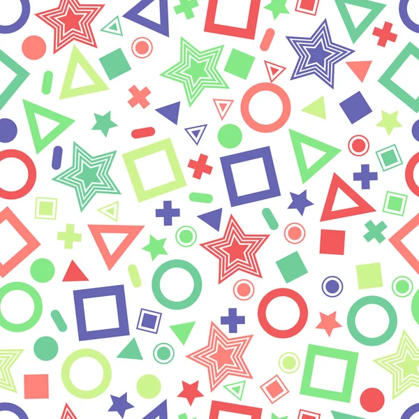 Doku ve kartpostal için sorunsuz ilkel geometrik desenler