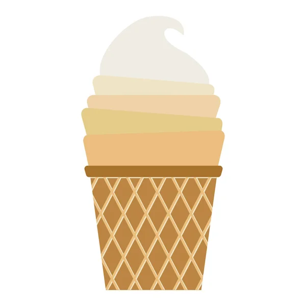 Векторна ілюстрація морозива — стоковий вектор