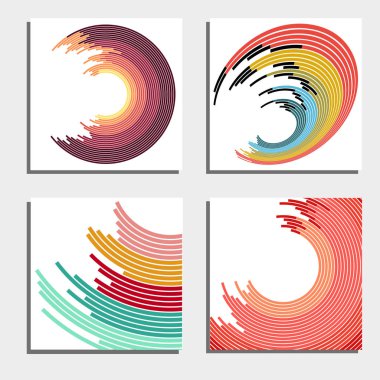 Dört güzel arka kümesi.