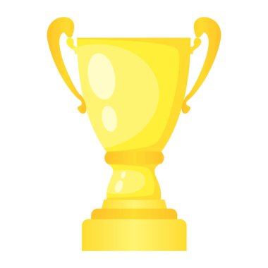 Vektör Altın Kupa şampiyonu Kupası. Şampiyonluk Ödülü birincilik için.