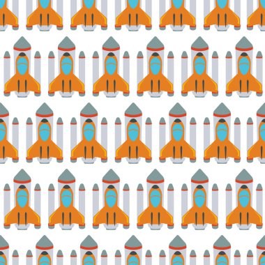 Uzay roketi ile Seamless Modeli