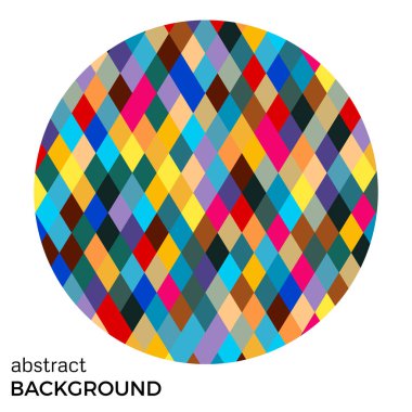 Renkli beyaz arka plan üzerinde izole edikula çemberi