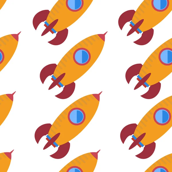 Uzay roketi ile Seamless Modeli.