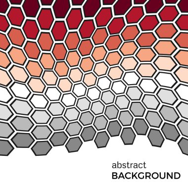 Arka plan renk altıgen yanarak bahislerin doğru elemanları ile. 