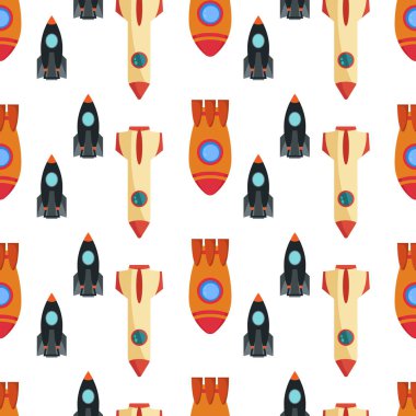 Uzay roketi ile Seamless Modeli