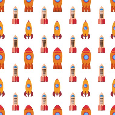 Uzay roketi ile Seamless Modeli