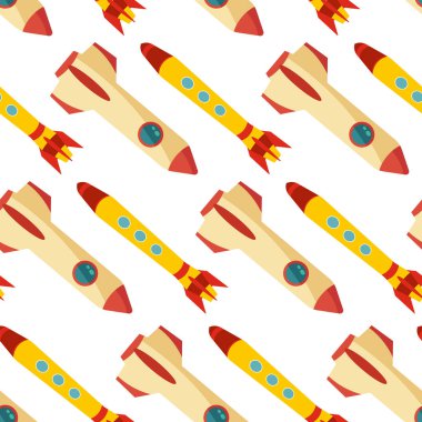 Uzay roketi ile Seamless Modeli