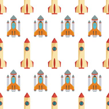 Uzay roketi ile Seamless Modeli