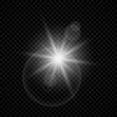 Lens fişeklerinin ışık etkisi