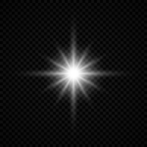 レンズフレアの光効果 — ストックベクタ