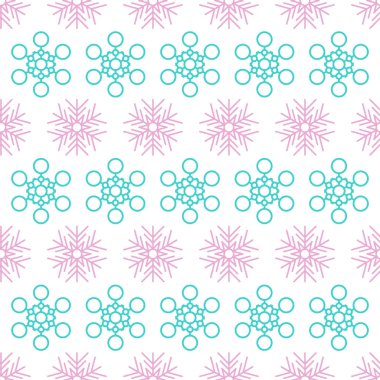 Kar taneleriyle kusursuz bir arkaplan