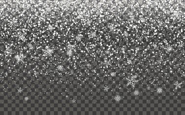 Kar ve düşen kar taneleri