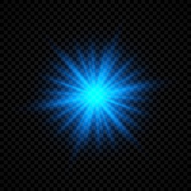 Lens fişeklerinin ışık etkisi