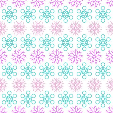 Kar taneleriyle kusursuz bir arkaplan