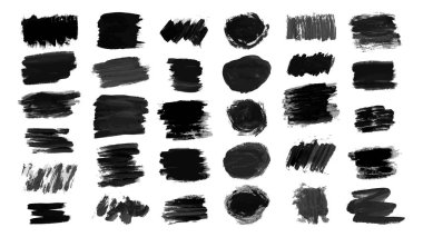 El çizilmiş boya karalama lekeleri