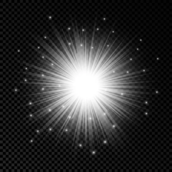 Světelný efekt světlometů — Stockový vektor