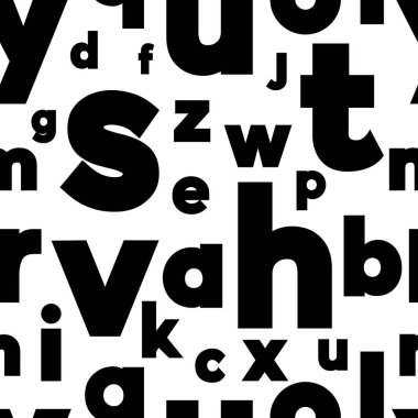 Alfabe vektörsüz arkaplan