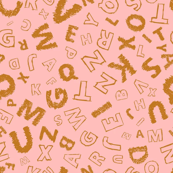 Karalama alfabesi vektörsüz arkaplan