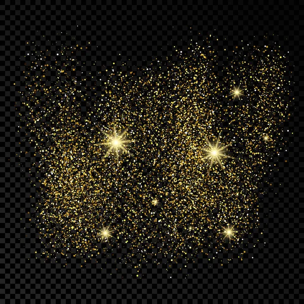 Золотой блестящий векторный фон — стоковый вектор