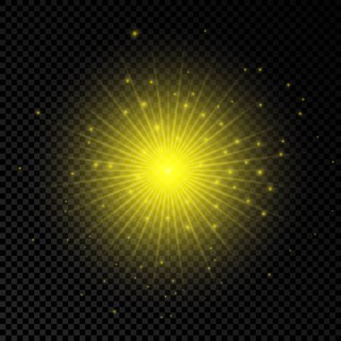 Lens fişeklerinin ışık etkisi