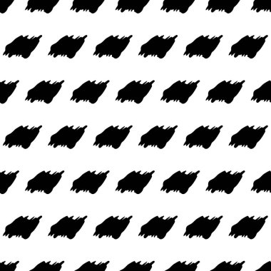 Karalama Smear ile çizilen Dikişsiz Desen el