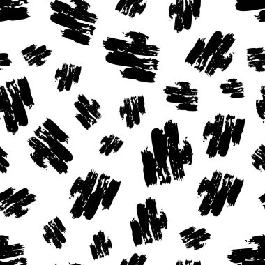 Karalama Smear ile çizilen Dikişsiz Desen el