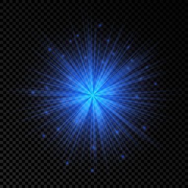 Lens fişeklerinin ışık etkisi