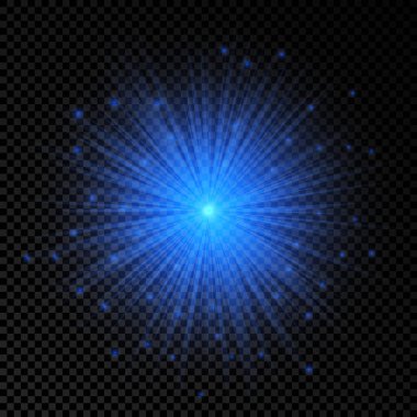 Lens fişeklerinin ışık etkisi