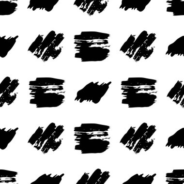 Karalama Smear ile çizilen Dikişsiz Desen el