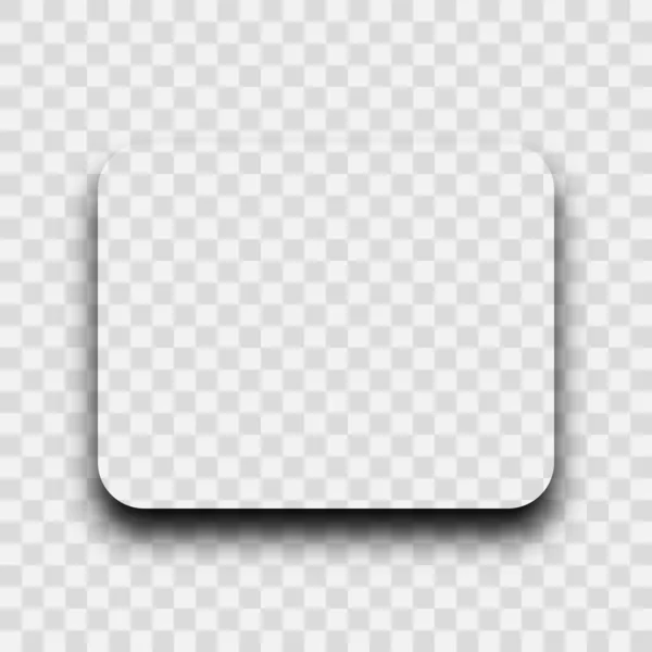 Ombre réaliste transparente foncée — Image vectorielle