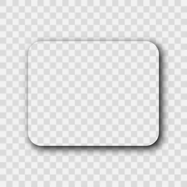 Тёмная прозрачная тень — стоковый вектор
