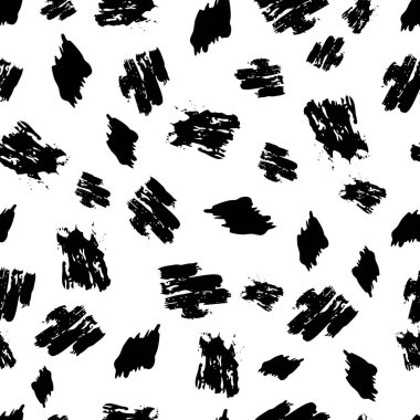 Karalama Smear ile çizilen Dikişsiz Desen el